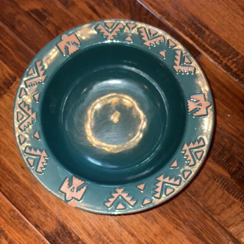 Frankoma Thunderbird Design Large Bowl 10 1/2